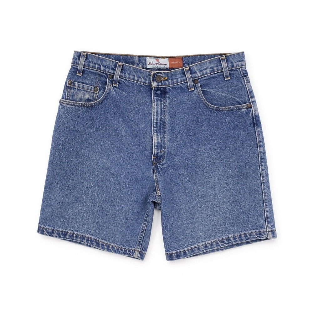 Vintage Levis 545 Loose Fit Denim Dad Shorts Mens 38 Blue Made in USA Jean Jorts